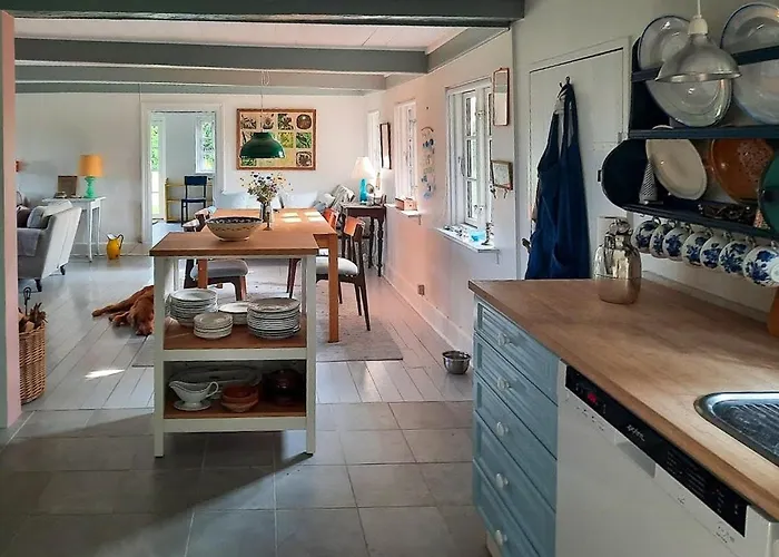 Timber-framed Idyll With Views Of The Fields Nordenbro Vesteregn